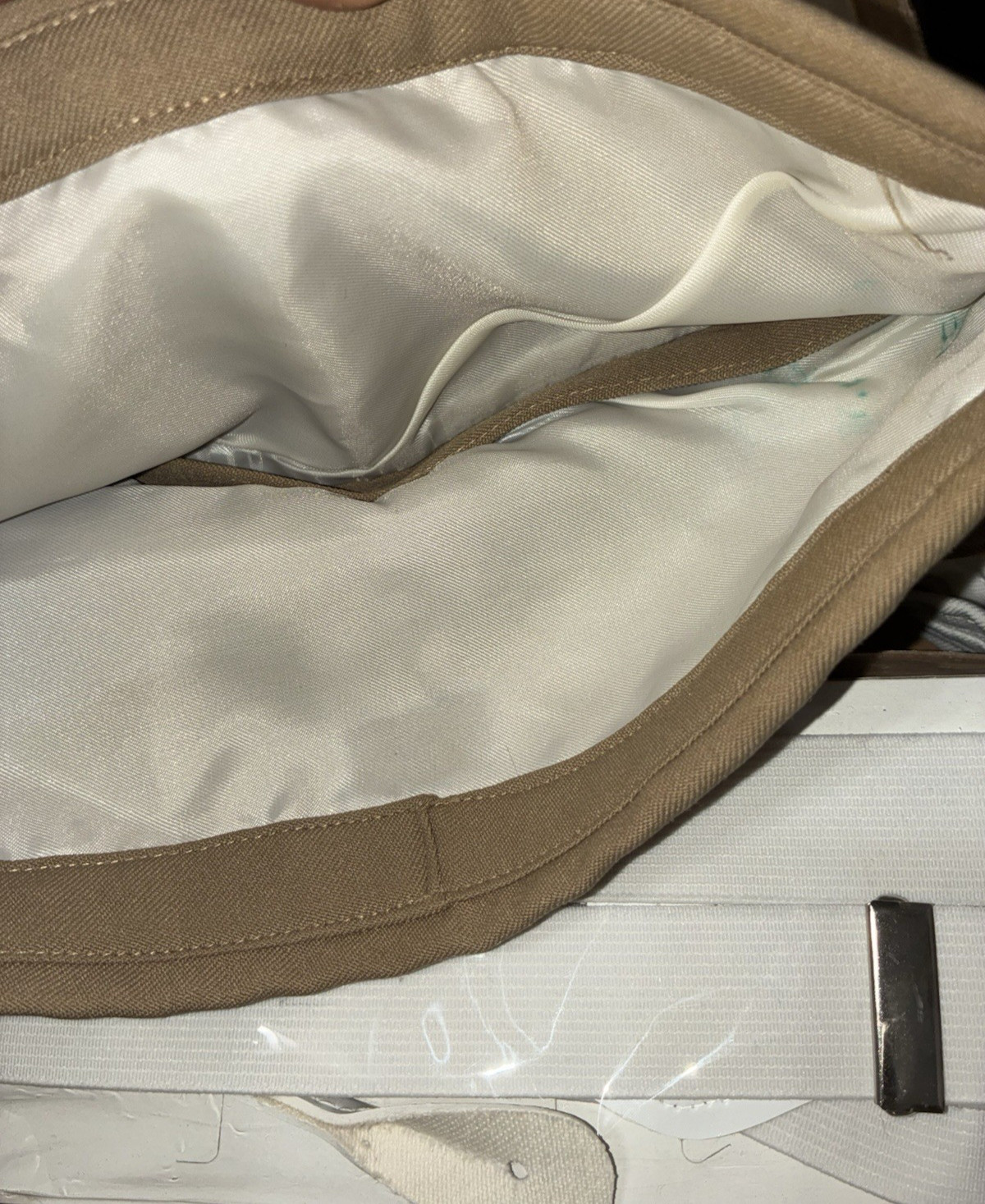 USN cap and mess dress accessories