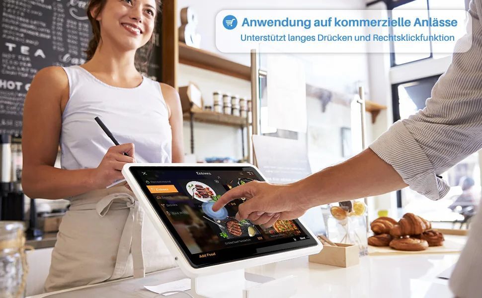 UPERFECT 13.3 inch Portable Monitor Touchscreen Screen HDMI VGA VESA 1920x1080