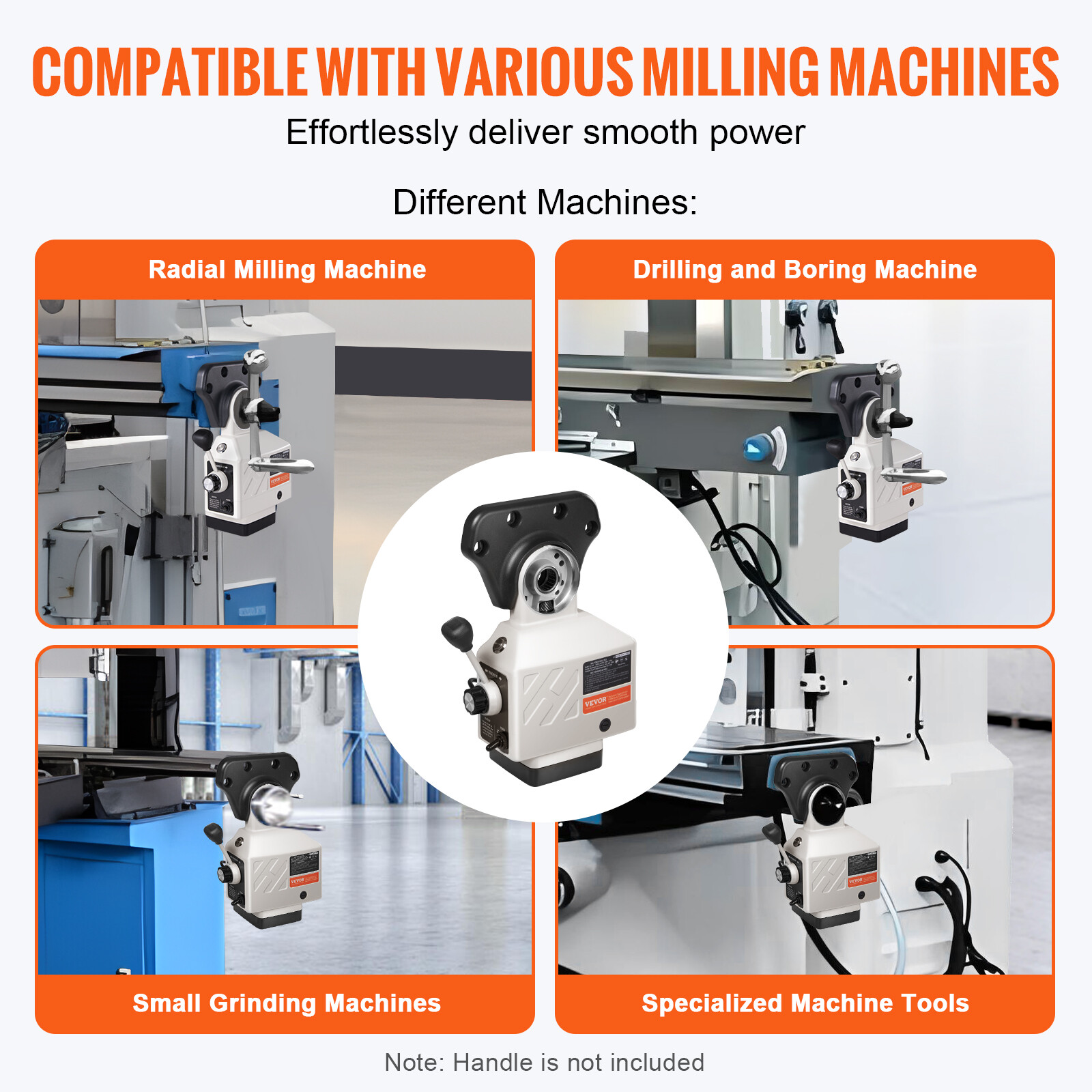AL-310S X-AXIS Power Feed Milling Machine 450in-lb peak 0-200RAL-310S Bridgeport