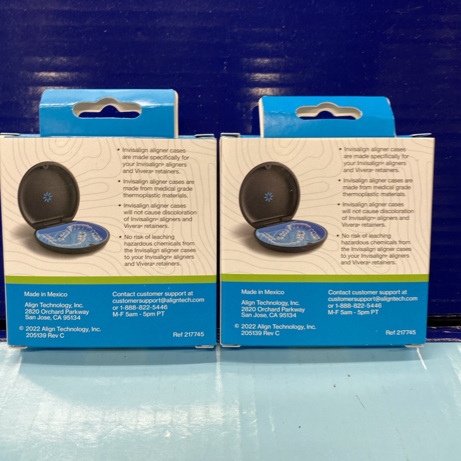 2X Invisalign Aligner Case -To Protect Your Invisalign Aligners