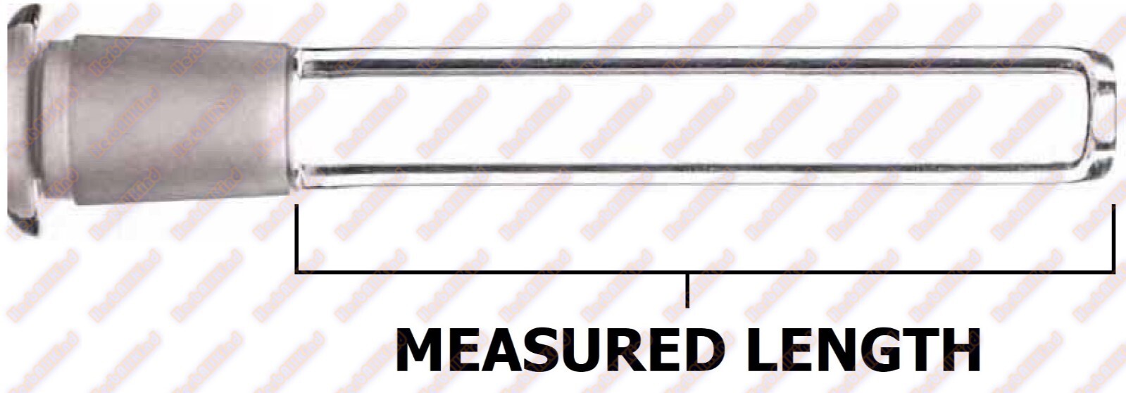 Mix & Match Premium Perc Designs Glass Downstem Reducing 19mm / 18mm to 14mm