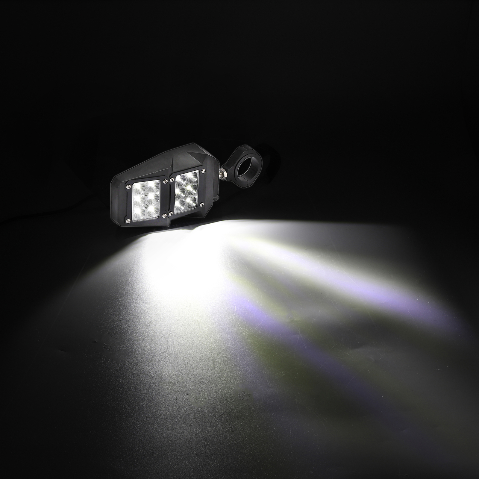 UTV Rear View Side Mirrors W/ LED Spot Lights For Honda Talon 1000R 1000X 2024