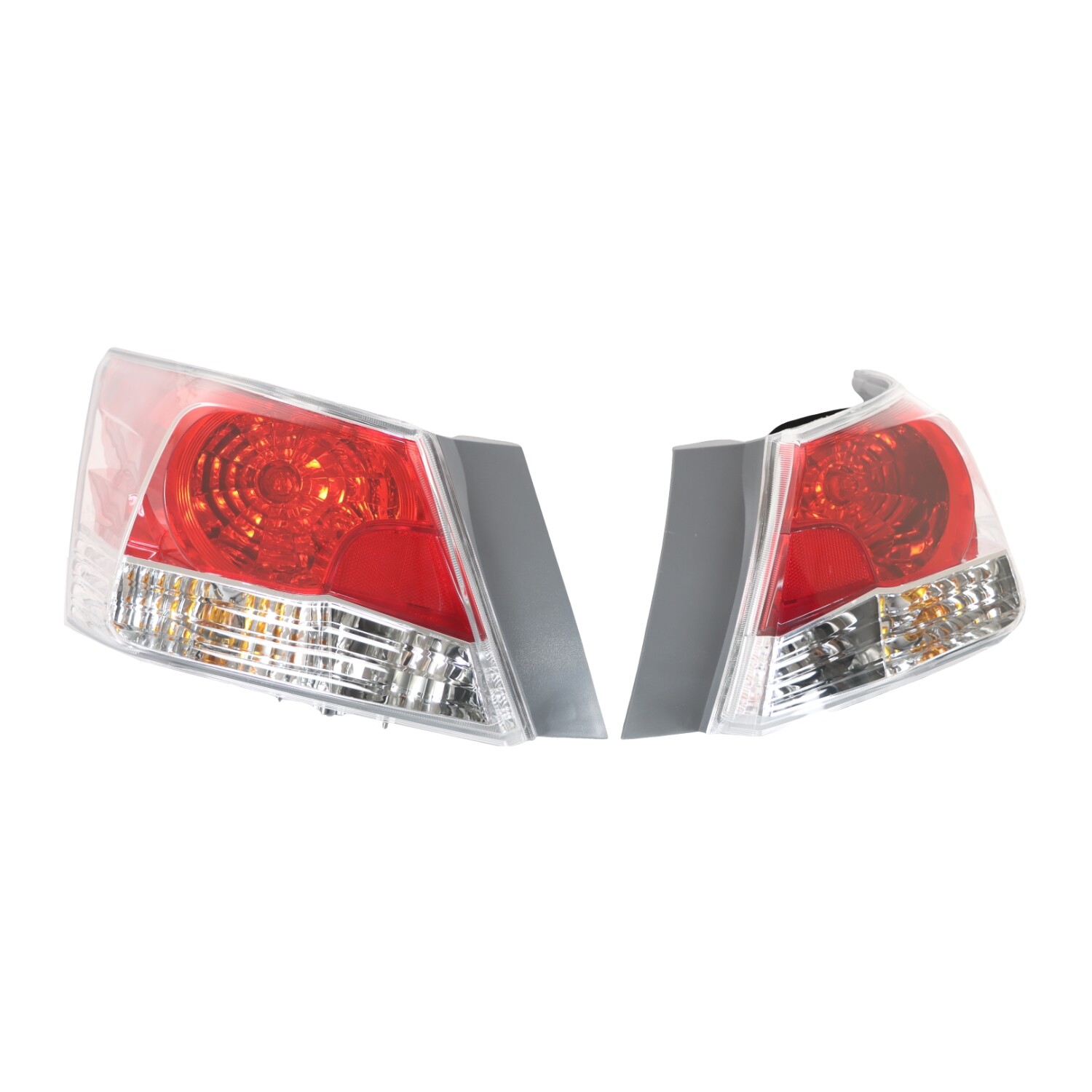 Pair Tail Lights Lamps Assembly for 2008-2012 Honda Accord HO2801172 HO2800172