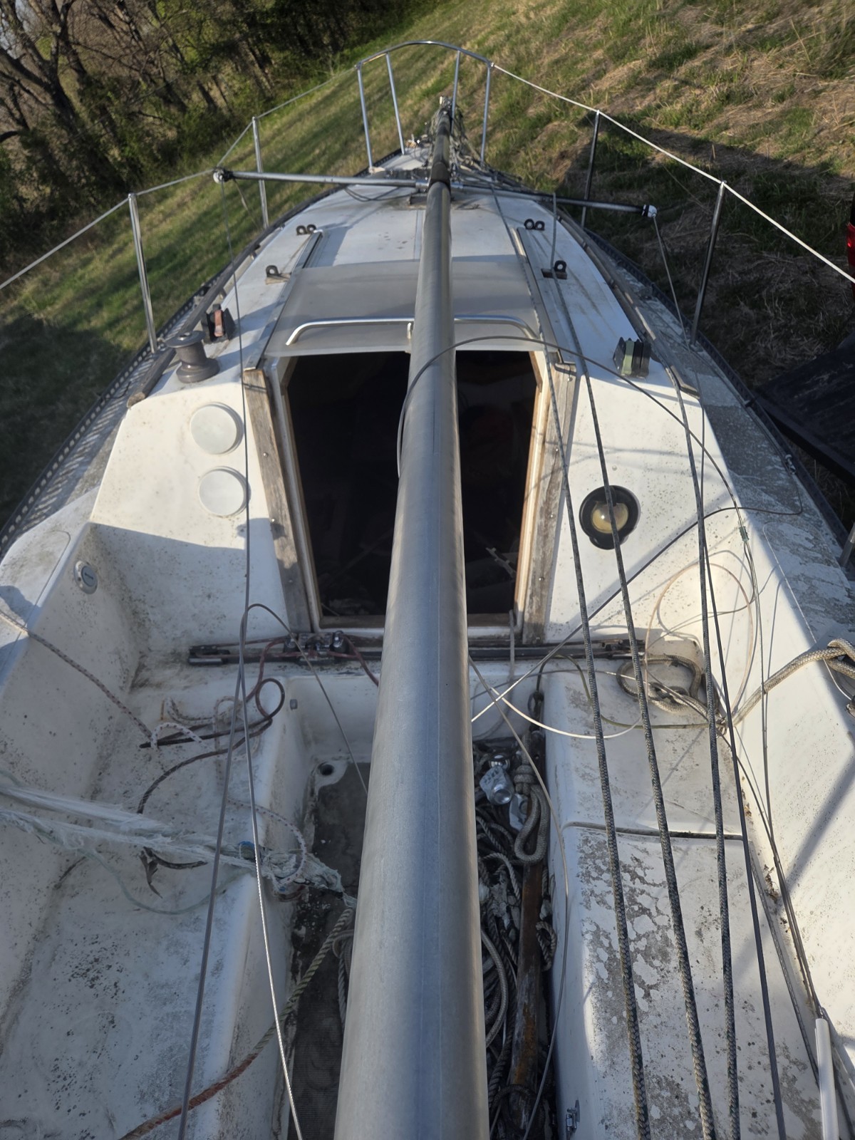Mast and Boom off a S2 Sailboat