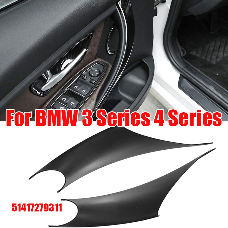 Inner Door Handle Trim Panel Pull Cover for BMW 3 4 Series F30 F31 F32 F36 L+R