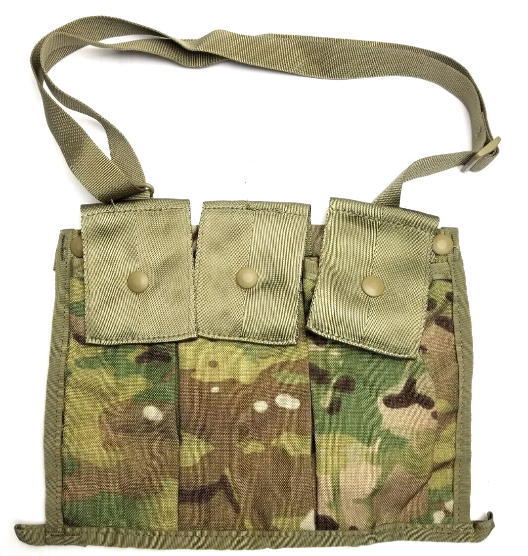 US Army OCP Multicam 6 Magazine BANDOLEER POUCH Mag USGI Surplus Military MINT