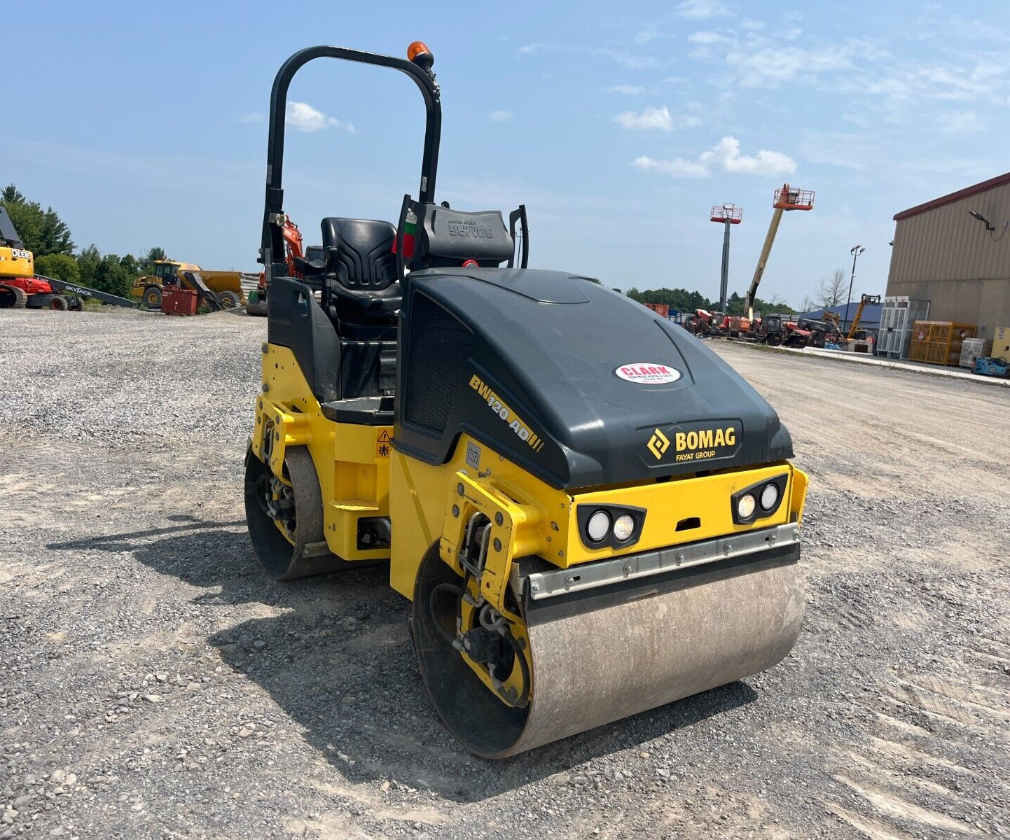2021 Bomag BW120AD-5 Vibratory Asphalt Roller Compactor - Excellent!