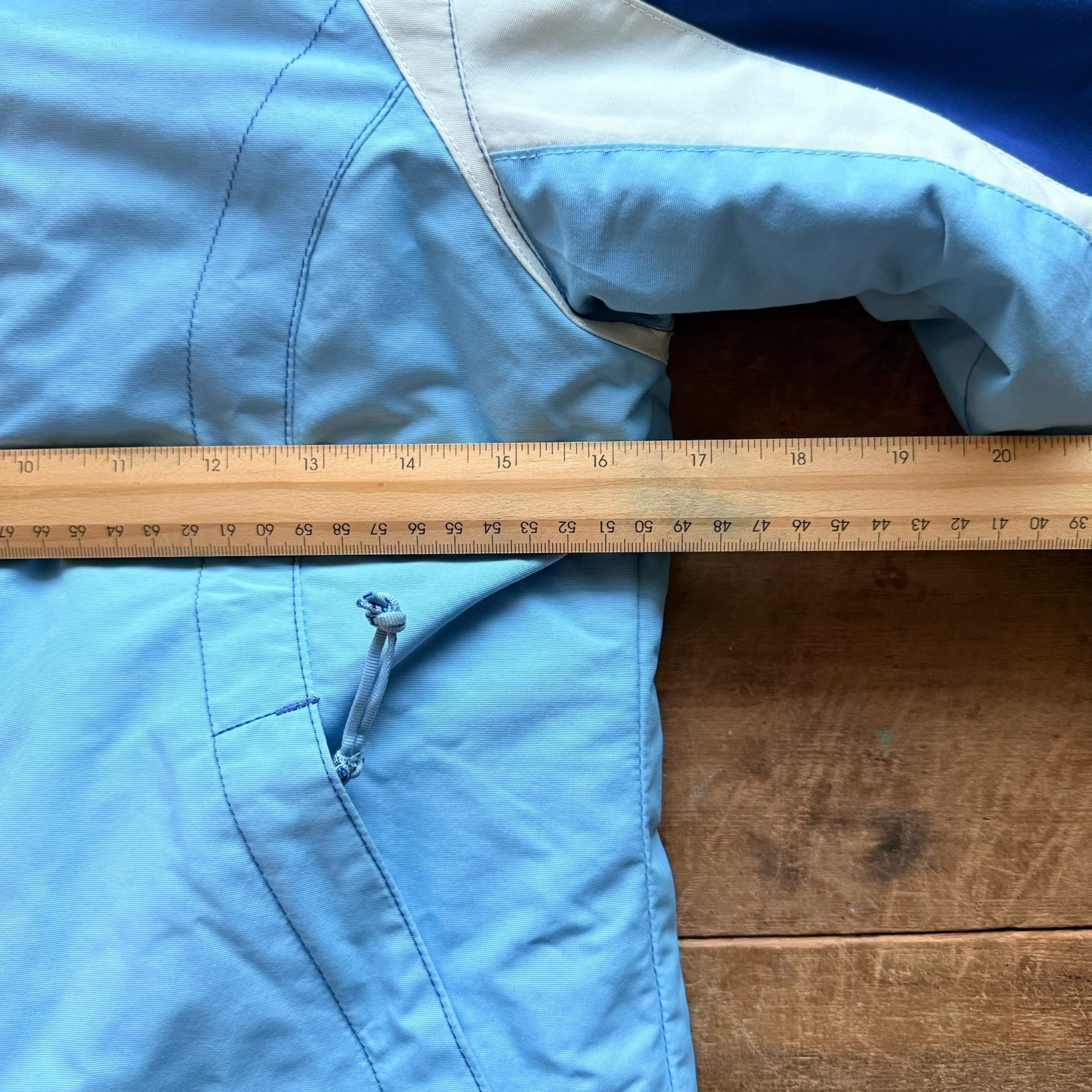 Girls VTG 90s LL Bean Puffer Coat Sz Small Jacket Blue Detachable Liner Y2K Play