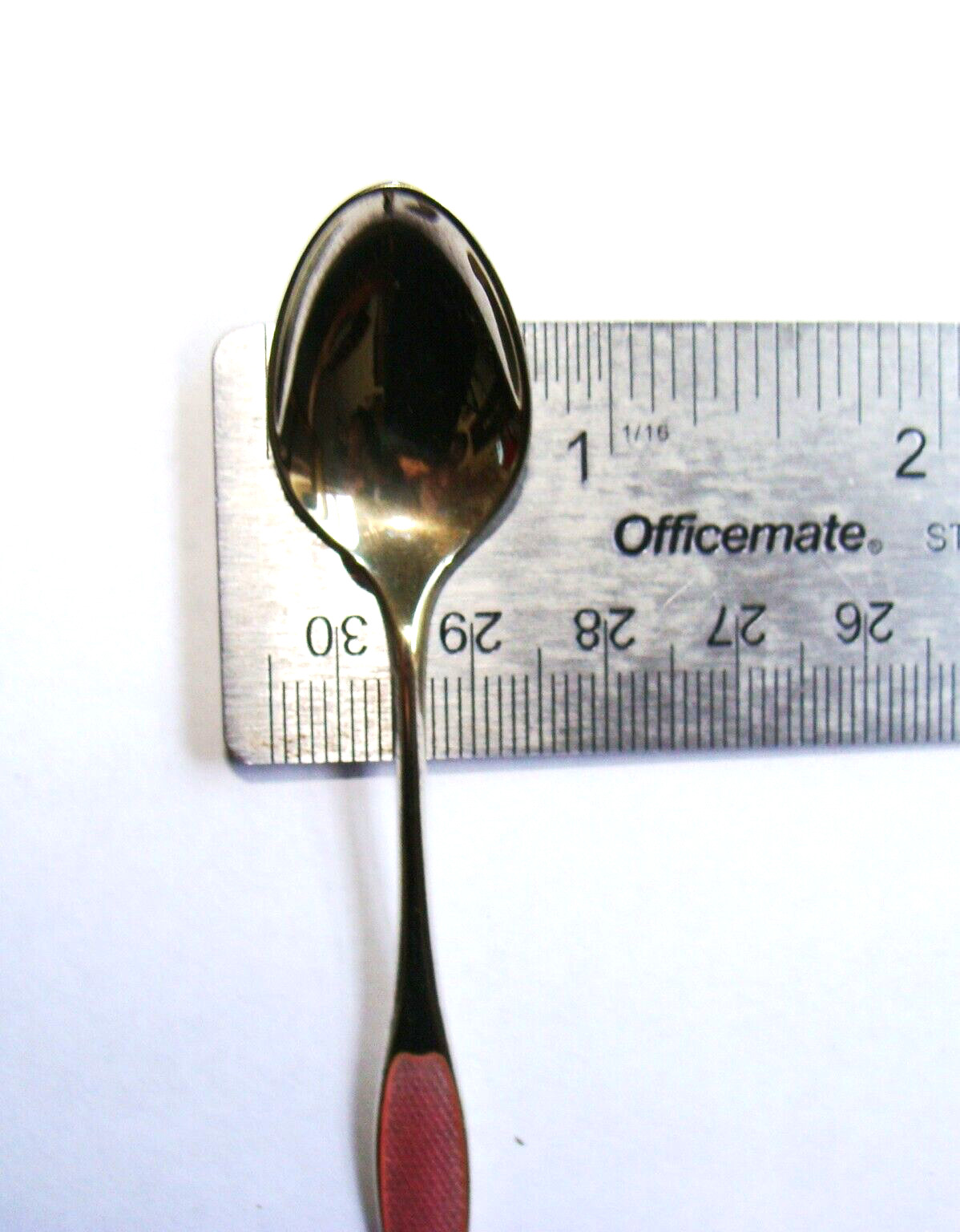 Frigast Denmark Box Set of 6 Sterling Silver Guilloche Enamel Demitasse Spoons