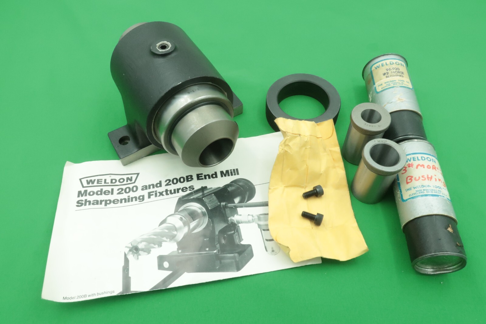 Weldon 96-240 End Tooth Sharpening Attachment for 200 Sharpening Fixture