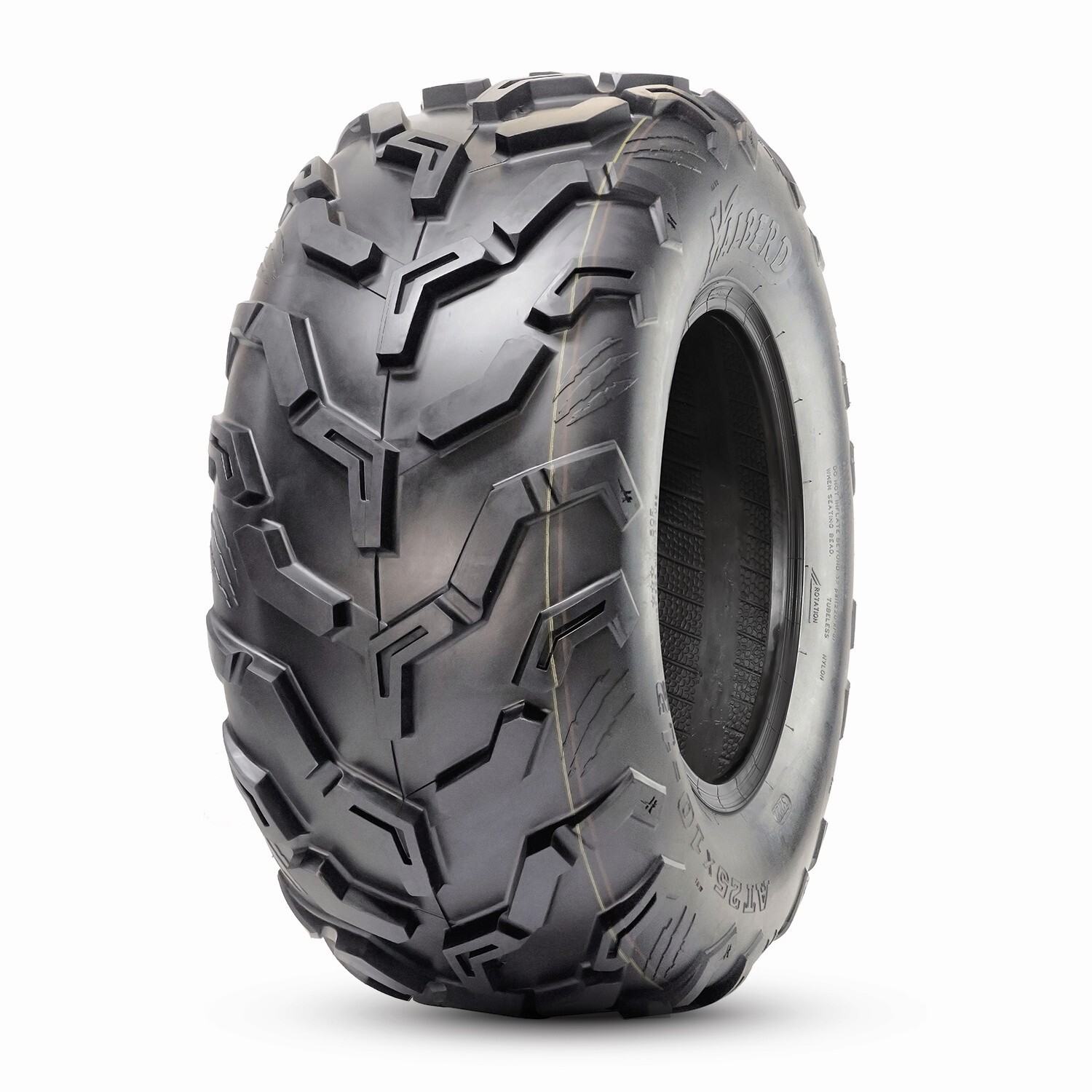 Full Set 4 25x8-12 25x10-12 ATV Tires 6Ply Mud UTV Eco-Friendly Replacement Tire