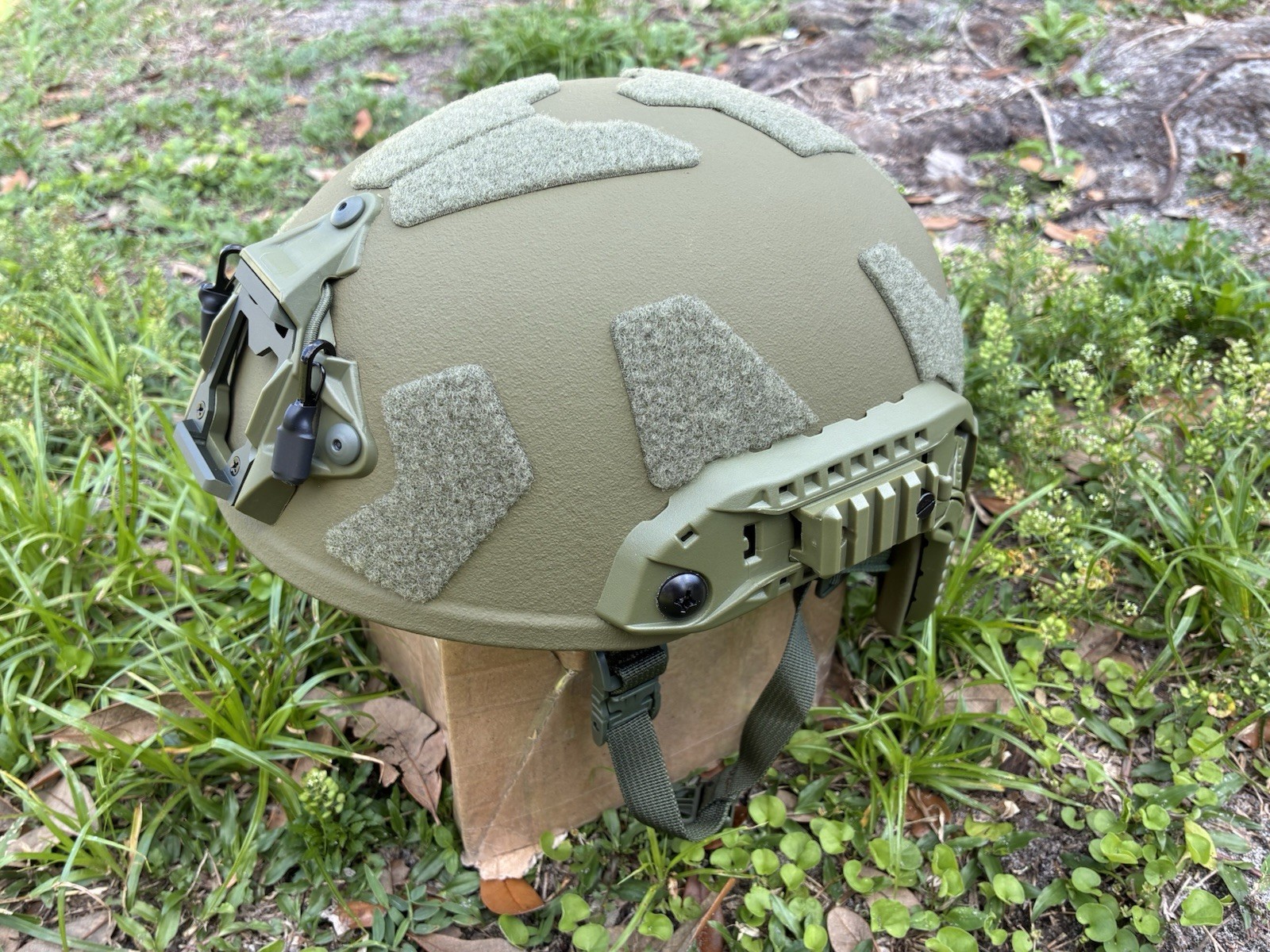 GLF Tactical Ballistic Kevlar Helmet Level 3A Made With Kevlar High-cut