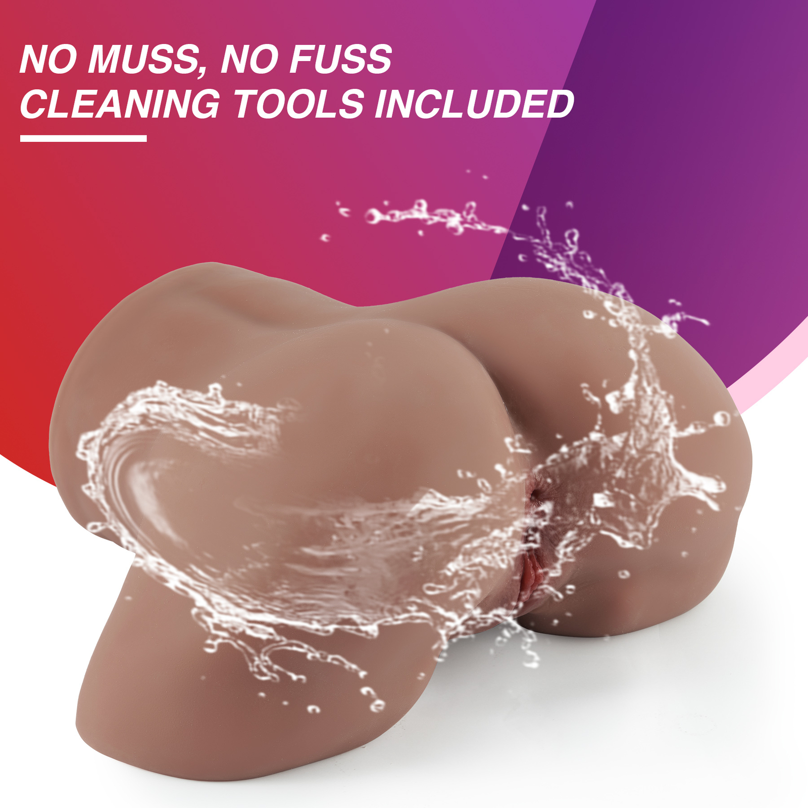 24lb Big Ass Real Size Male Masturbator Life Sex Doll Pussy Anal Sex Toy For Men