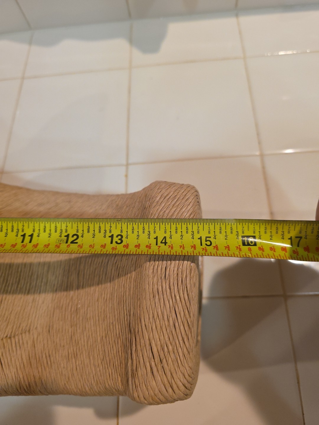 Tan Twine Necklace Display Stand Fashion Necklace Display 14" Tall