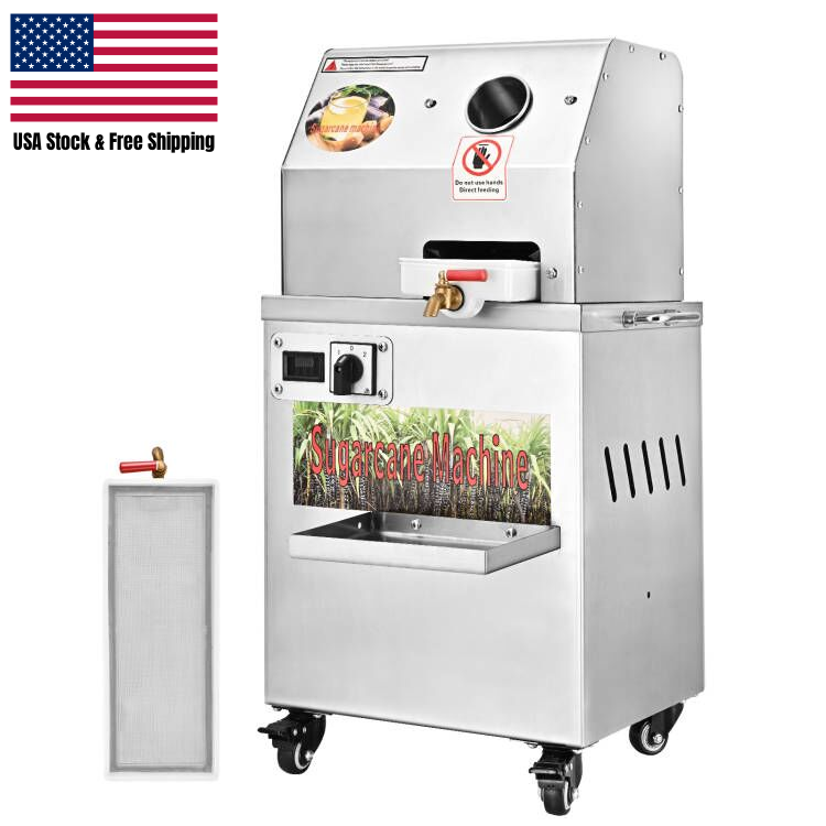 Electric Stainless Steel Juicer Sugar Cane Press Juicer Juice Machine Brand