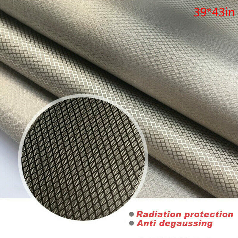 EMF Protection EMI Radiation Shielding Blocking RFID Singal Wifi EMP RF Silver