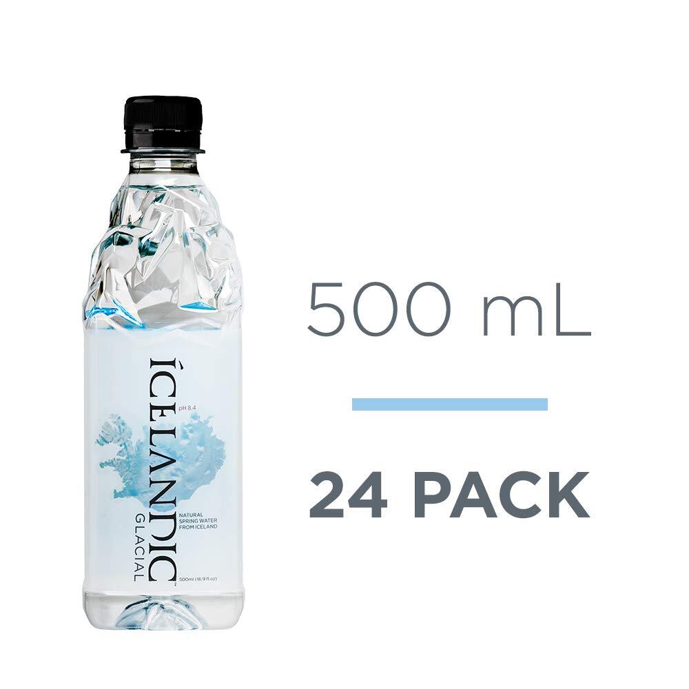 Icelandic Glacial Natural Spring Alkaline Water 16.9 Fl Oz Pack of 24