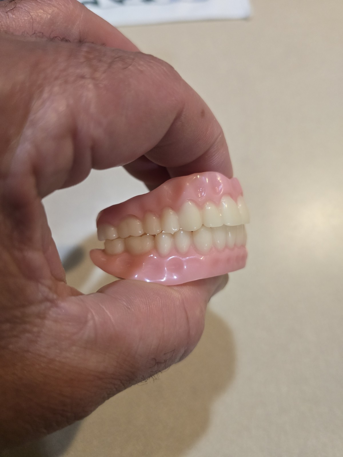 🦷1 One Set of 3D Printed adult dentures 🦷PLEASE READ