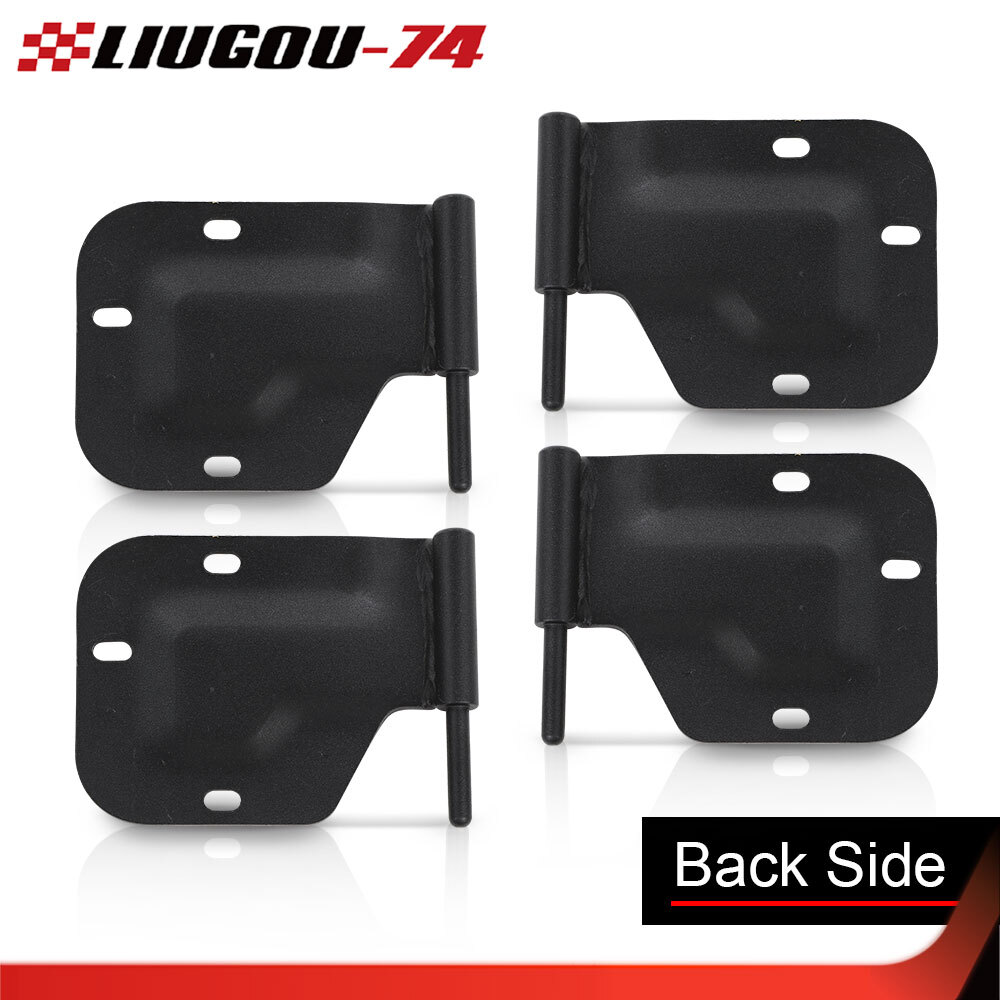 Fit For Humvee X-door Hinges (4) 2 Lh +2 Rh Hard Door M998 M1123 M1097 M1152