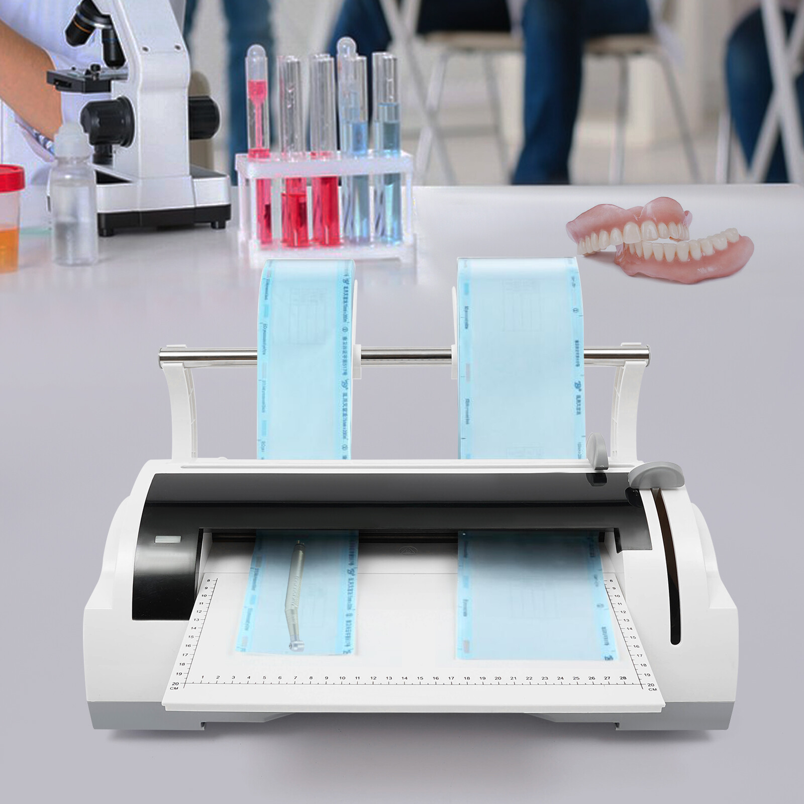 110V 300mm Commercial Sterilization Bag Sealing Machine Oral Sealer With Bracket