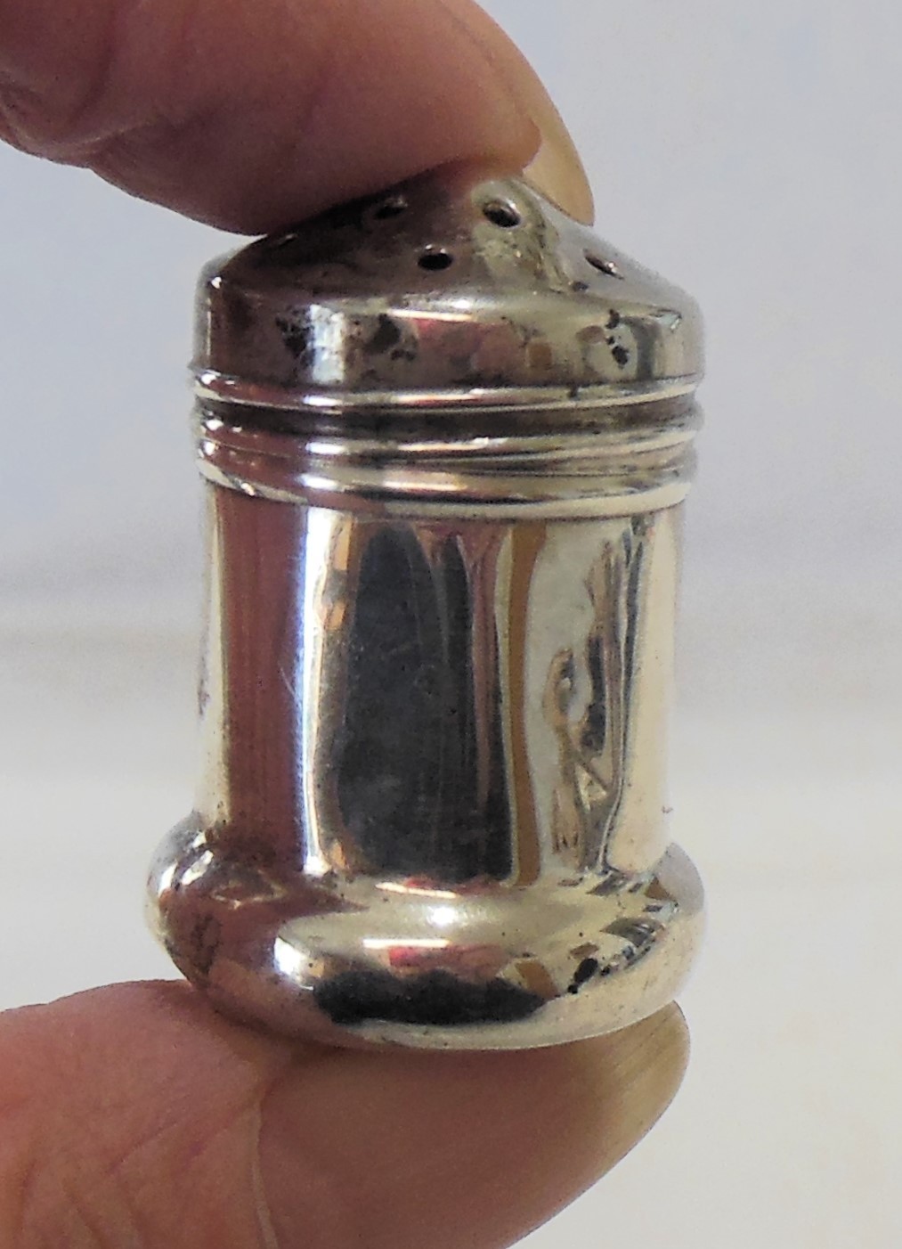 Set of 6 Mini Sterling Salt & Pepper Shakers VL Vincenzo Lollo NY MIB