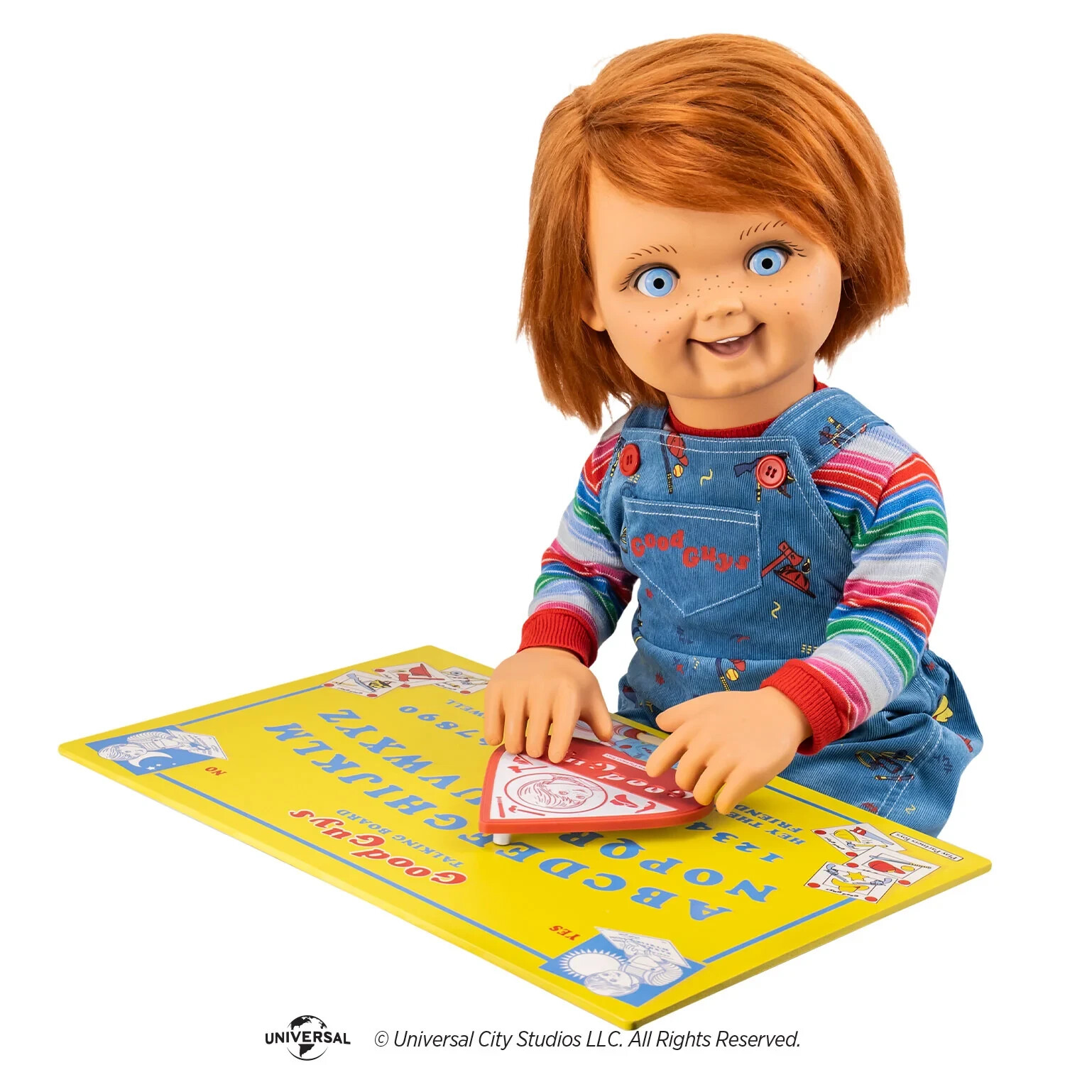 Child's Play 2 Good Guy Talking Ouija Board Chucky Doll Trick or Treat Studios