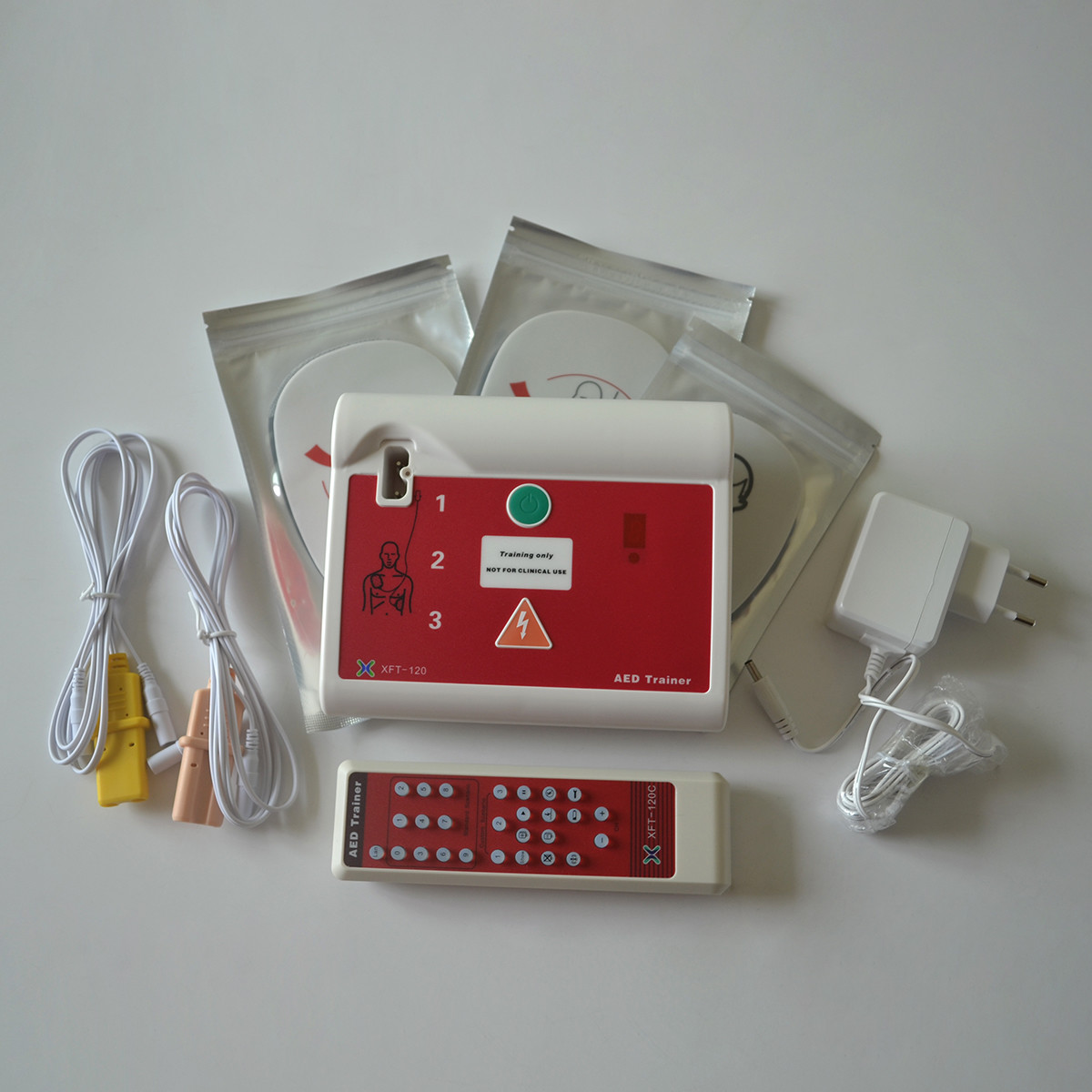 3 Units AED Trainer First Aid Training Machine For AED CPR Course Practice