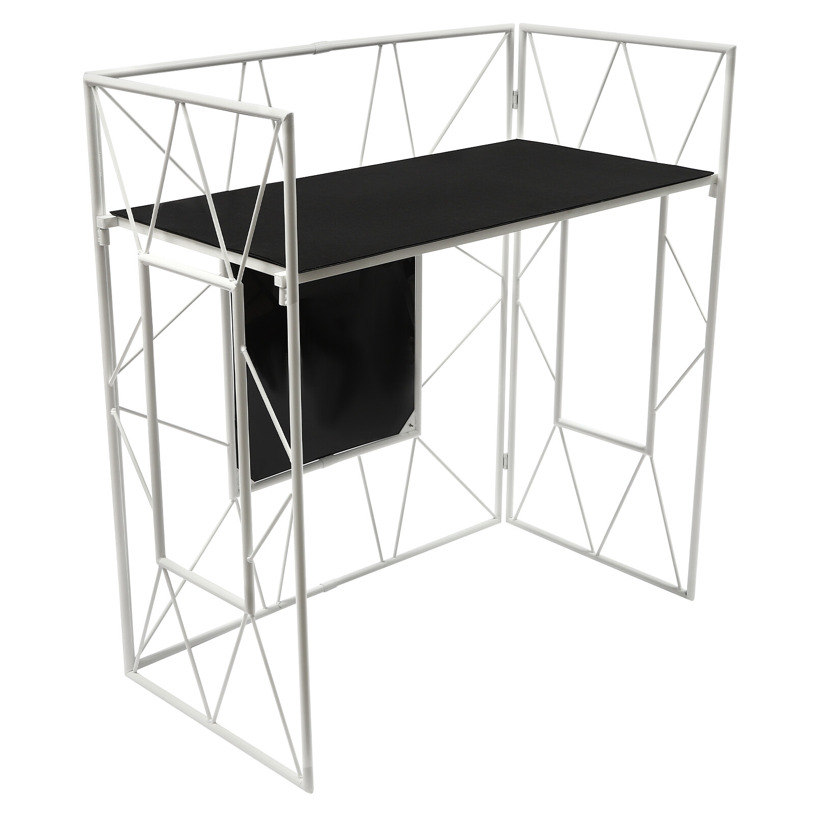 DJ Display Stand, DJ Event Booth Facade, Portable DJ Facade Booth Table, DJ Cont