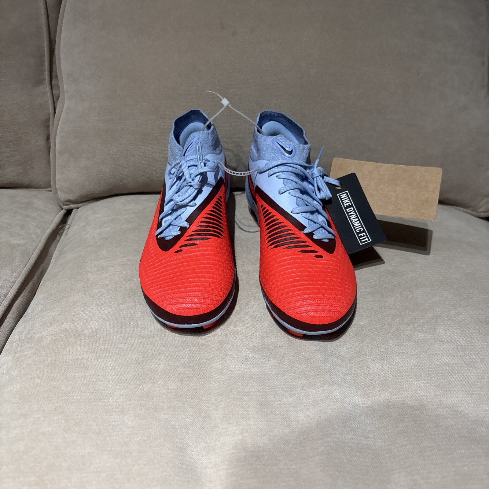 Nike Phantom 6 High Academy Multi-Ground Soccer Cleats HQ2278-400 Mens Size 9 ⚽️