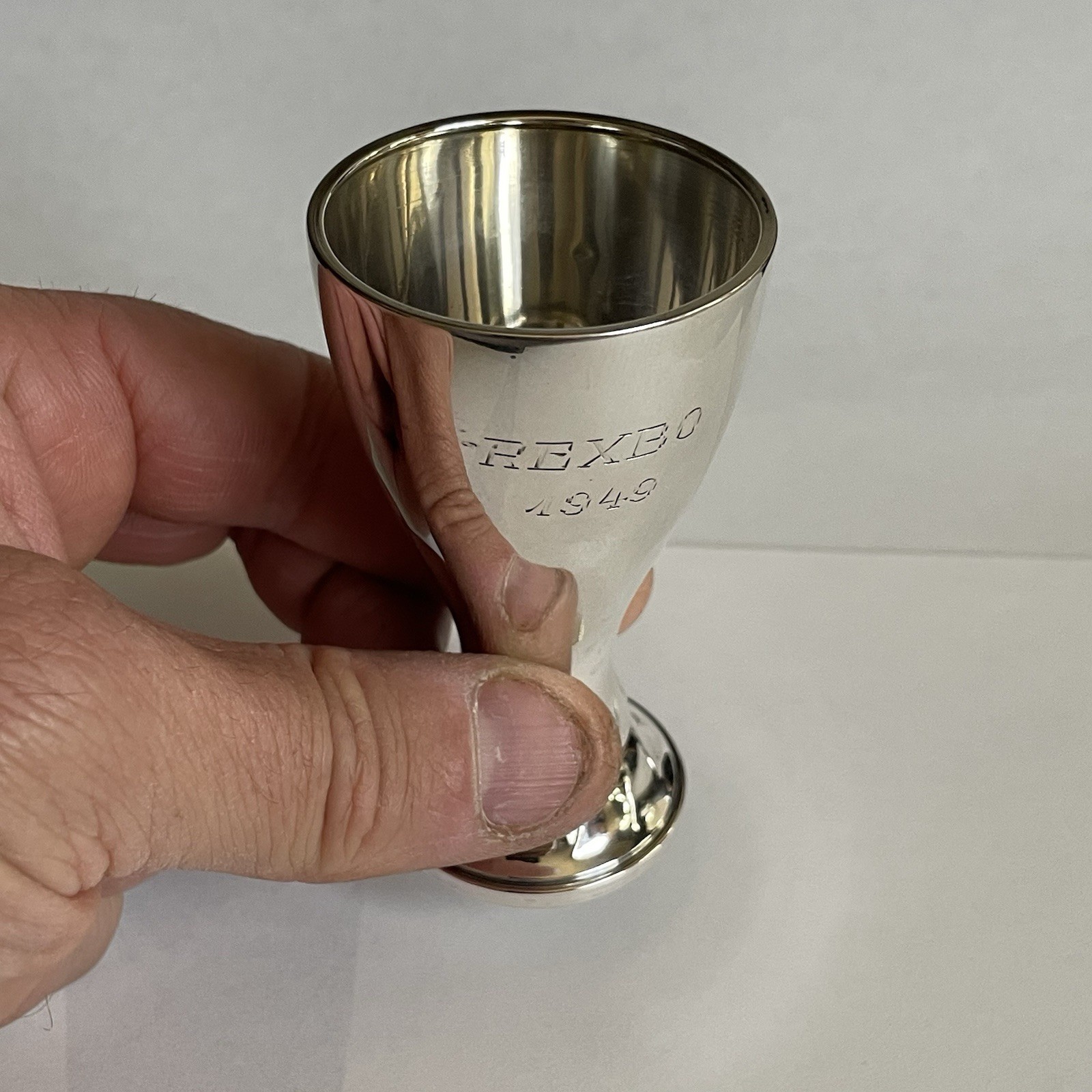 Vintage Sterling Silver Mint Julep Drinking Trophy Cup Rexbo 1949