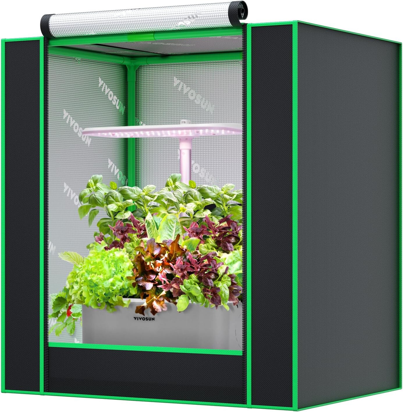 VIVOSUN Small Grow Tent 20”x14”x21” High Reflective Mylar Non Toxic