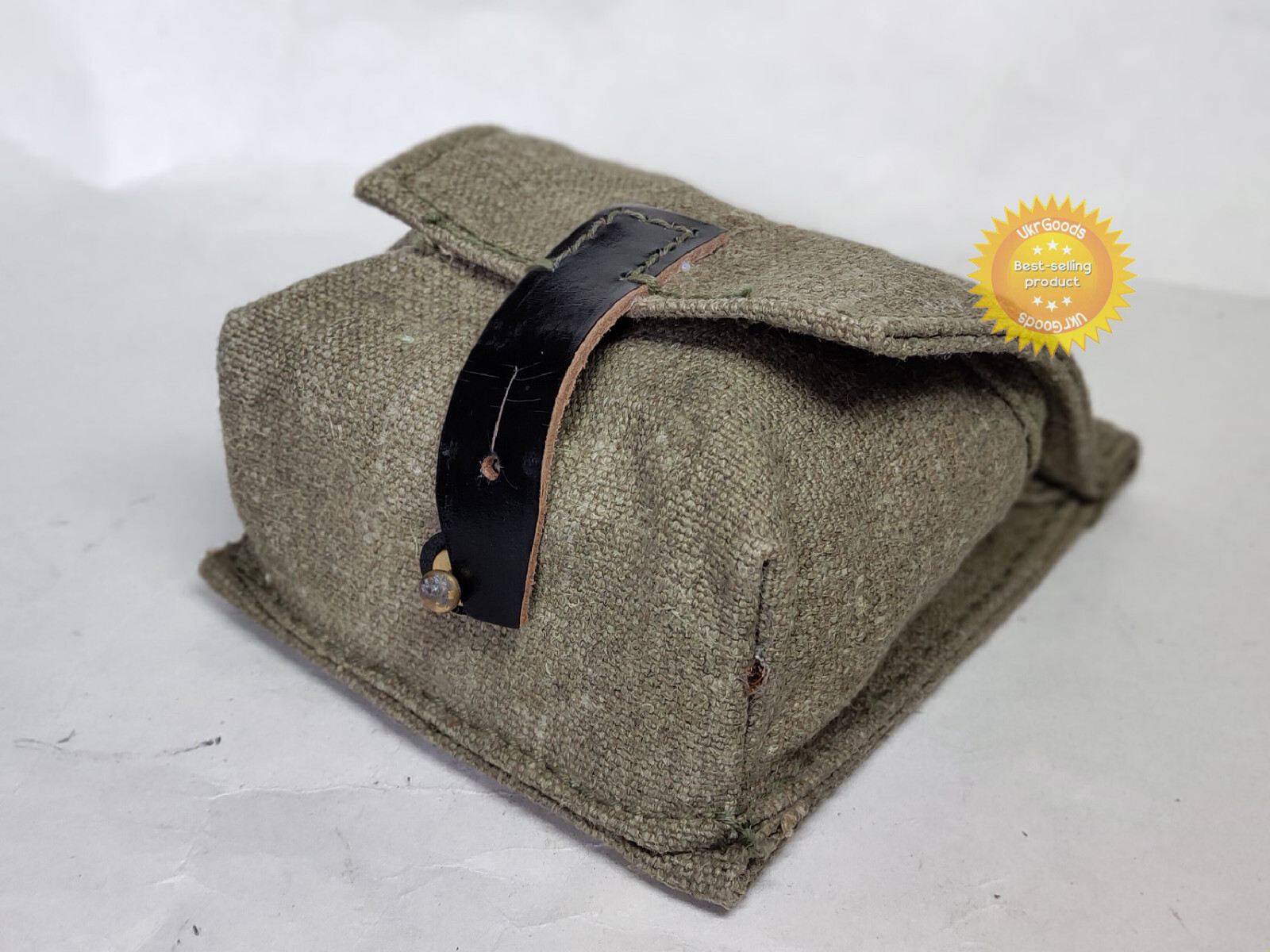 Two grenades pouch Soviet Army WW2 F1/RG42 canvas stamped original