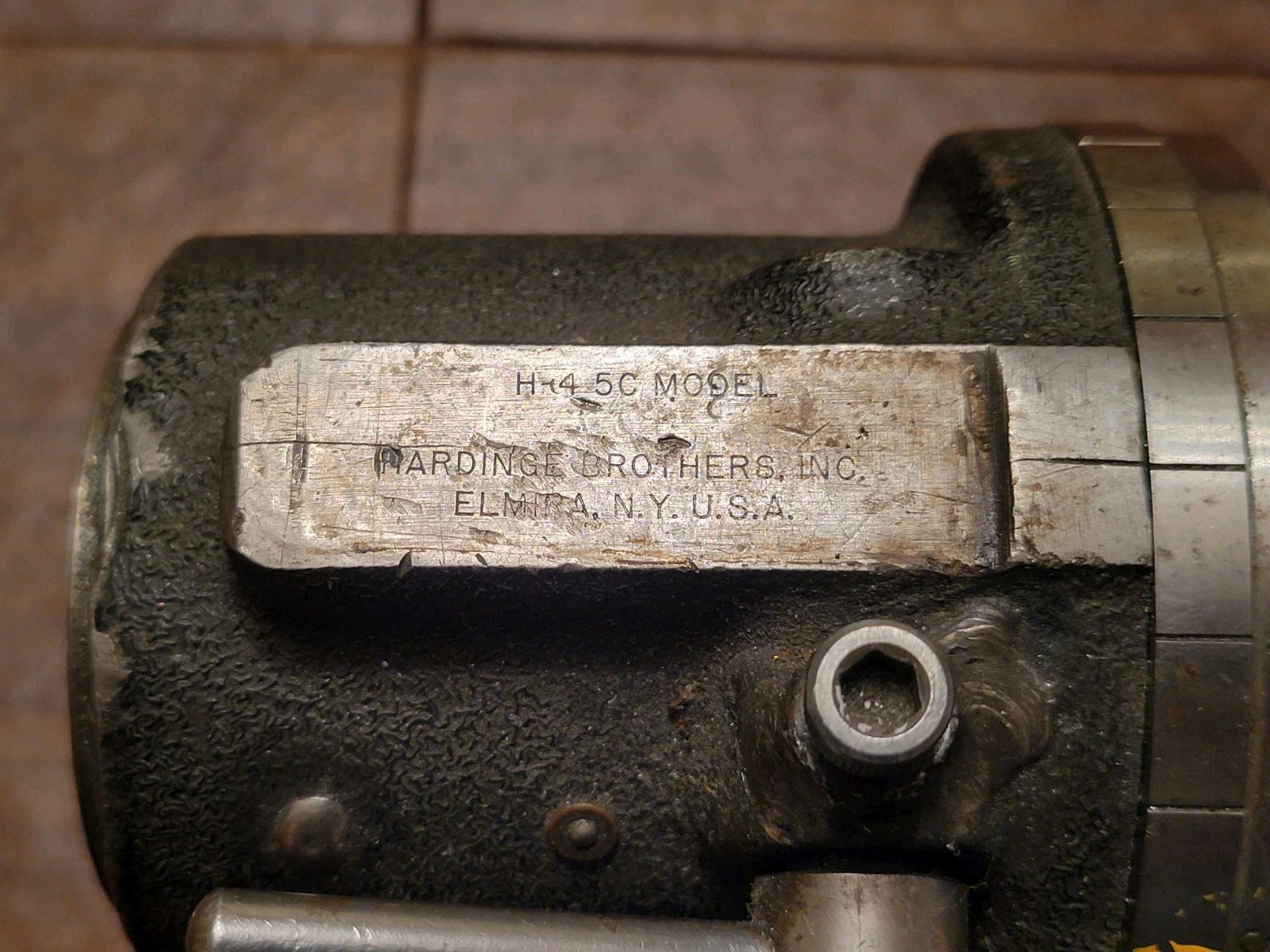 H-4 Hardinge 5C Collet Indexer, V-Block, Angle Block. Sine Bar, Lathe USA