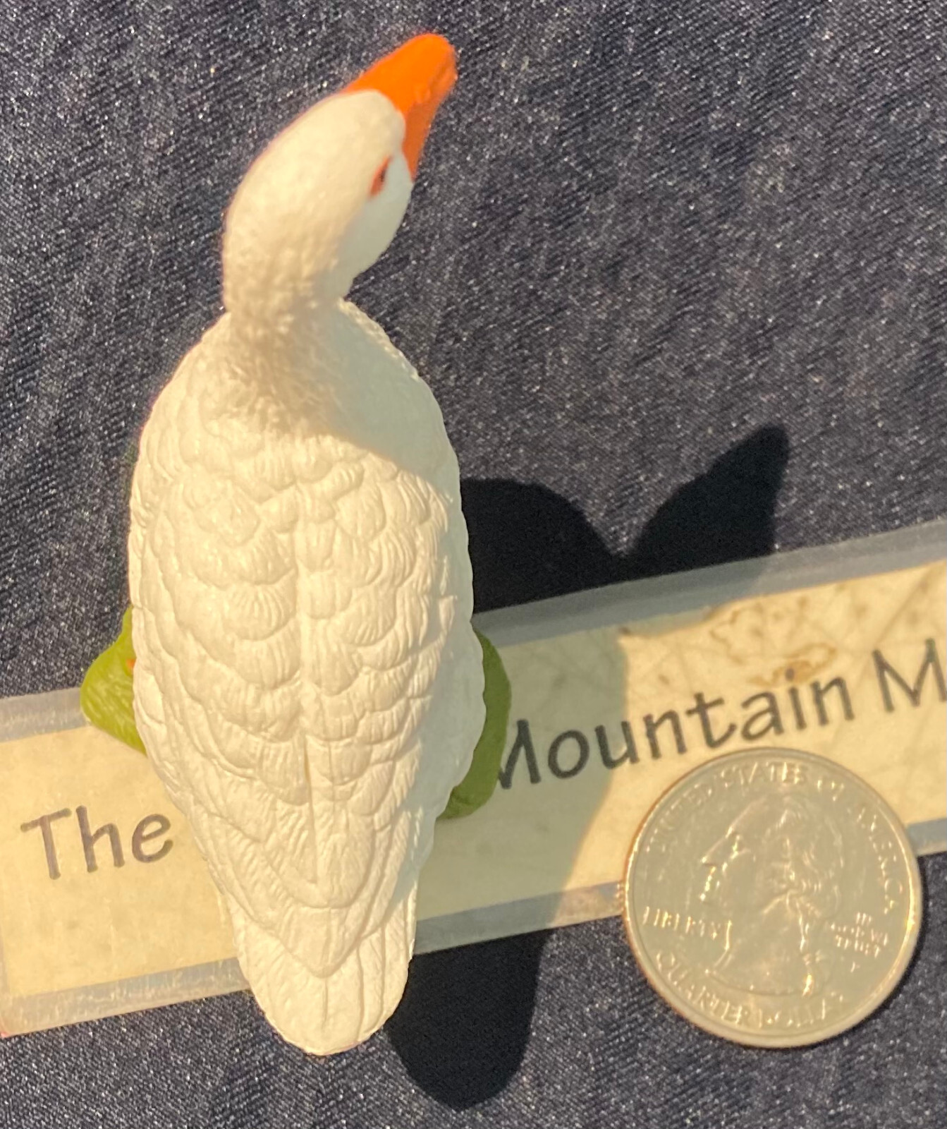 Schleich goose white 13799 RETIRED Chicken Guardian Barnyard Poultry FARM -NEW-