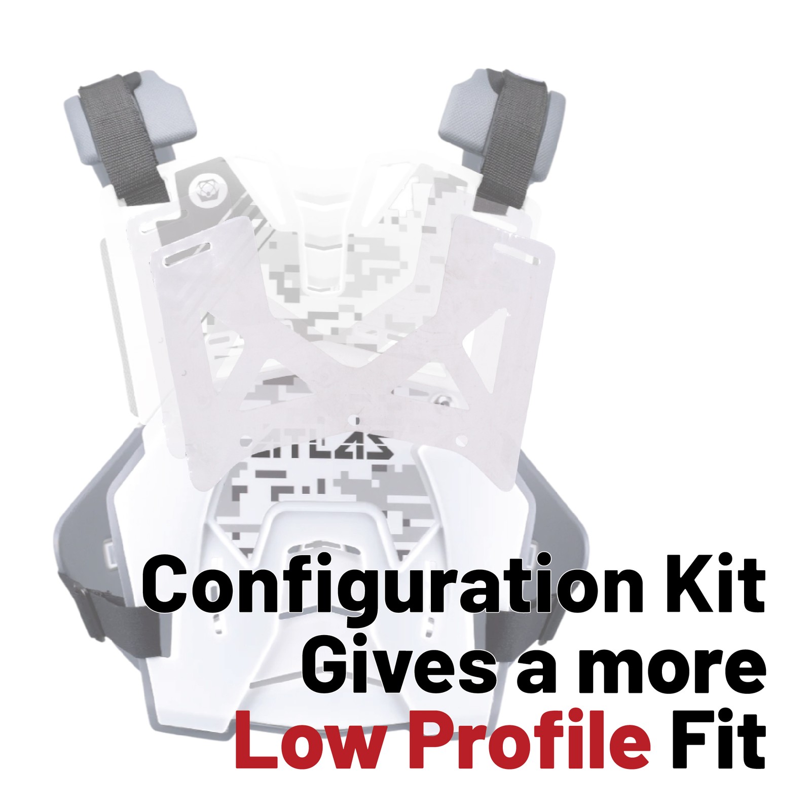 Atlas Defender CPC-00-010 Chest Protector, Digital Arctic, Velcro Closure