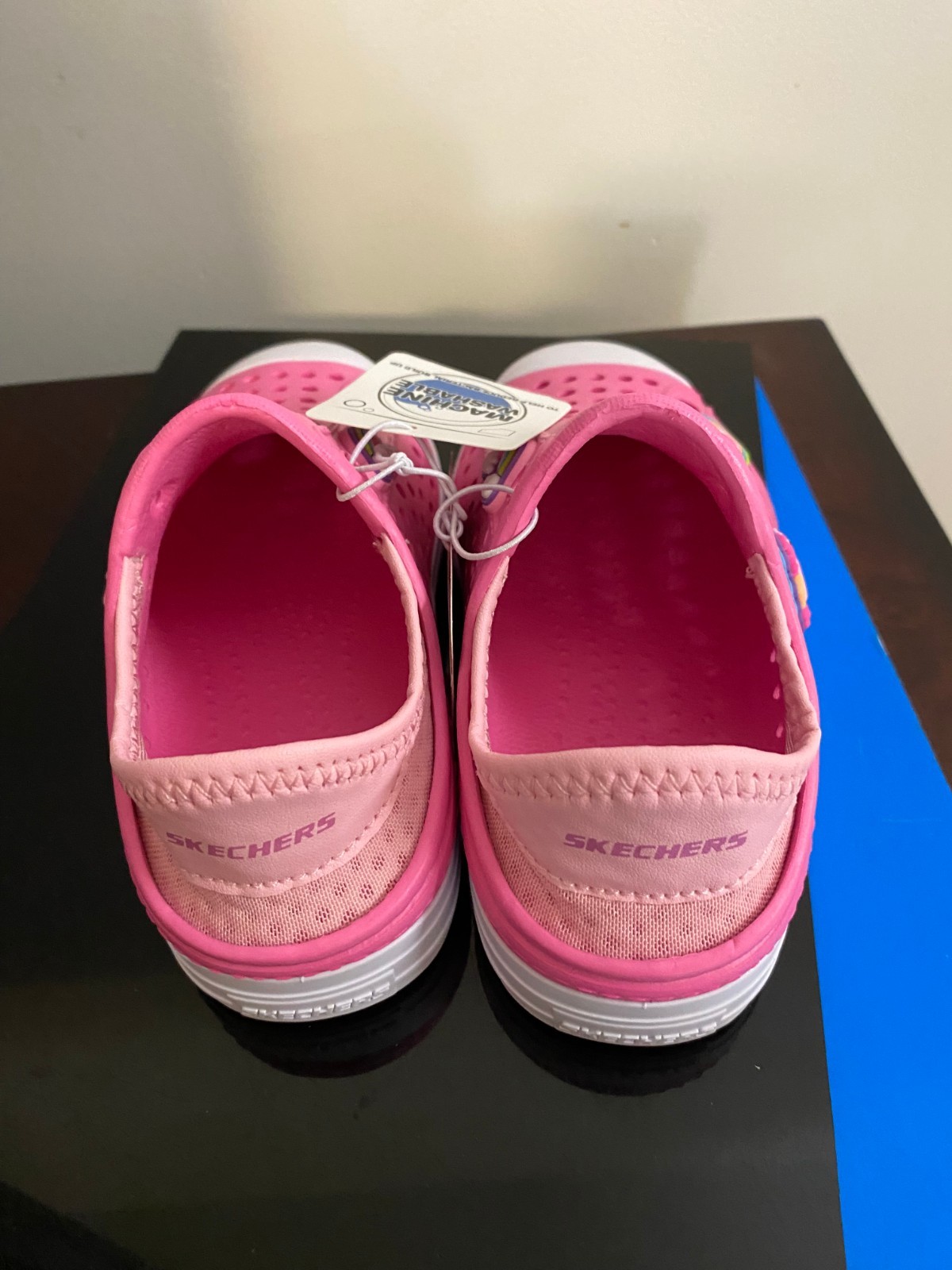 BRAND NEW Skechers Toddler Girls Foamies Flexible Molded Slip-On Shoe SIZE 10
