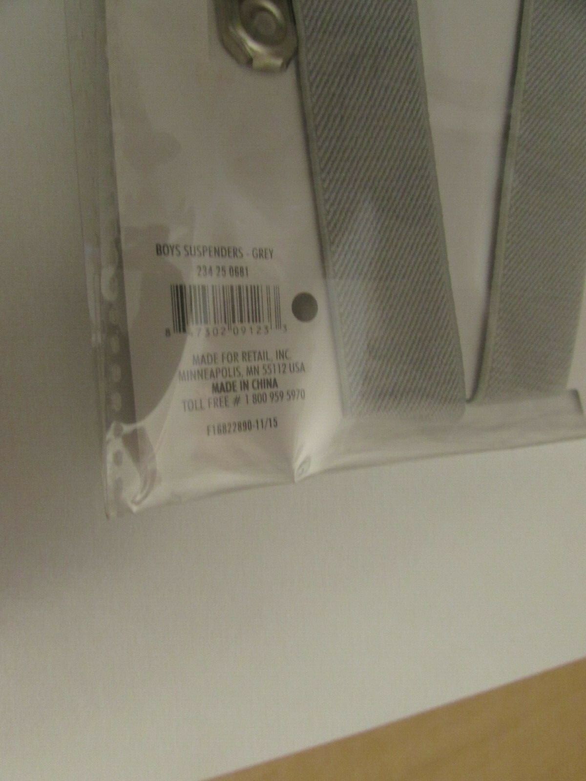 Childs/teens Suspenders Gray Kids Suspenders New Easter Accessory