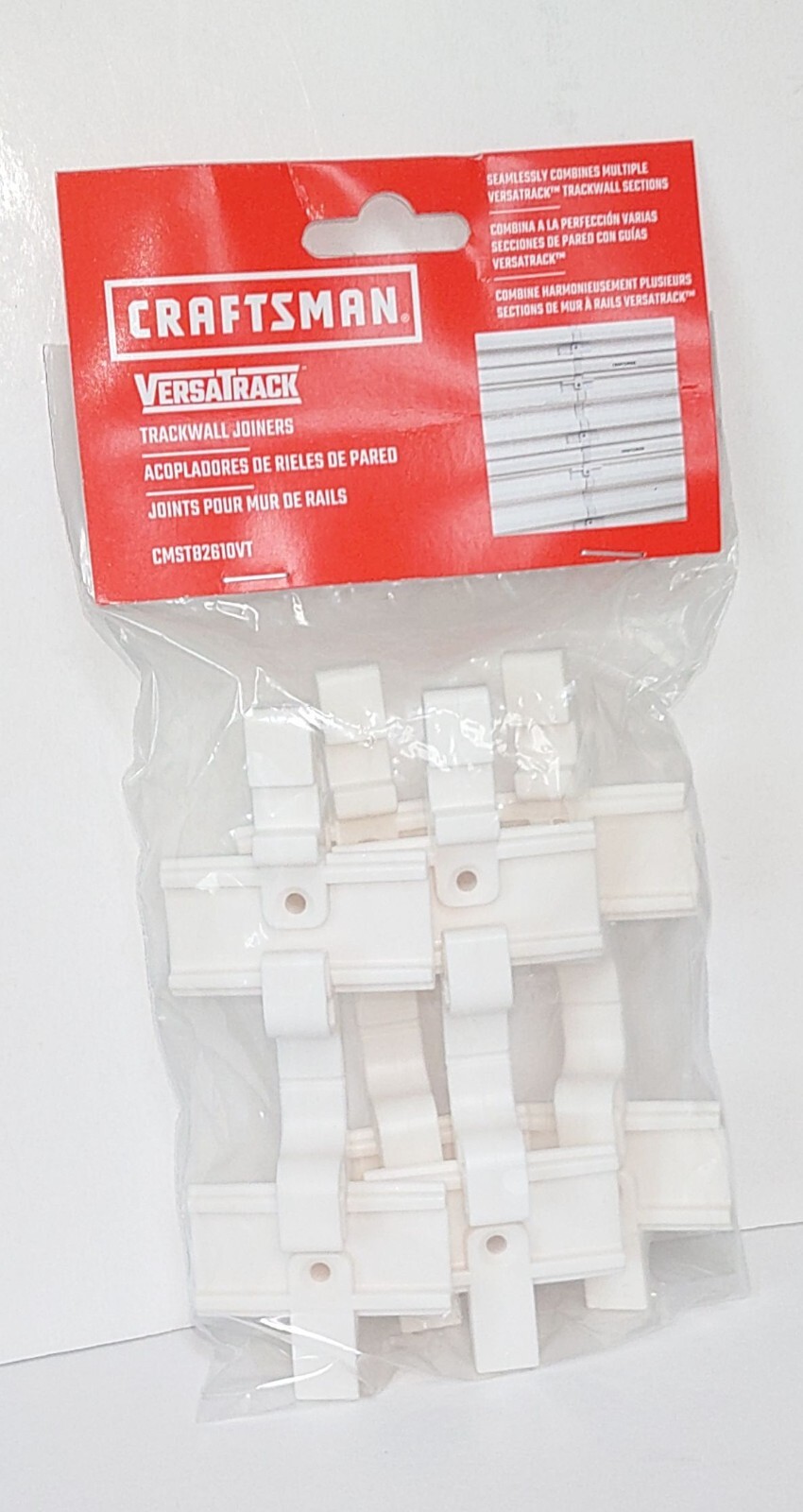 Craftsman Versastack Trackwall Joiners Pack of 4 CMST82610VT