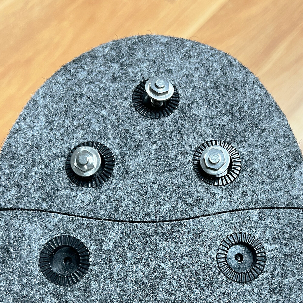 Screw-in Studs for Wading Boots,26pcs Wading Boot Studs for Felt Or Rubber Sole