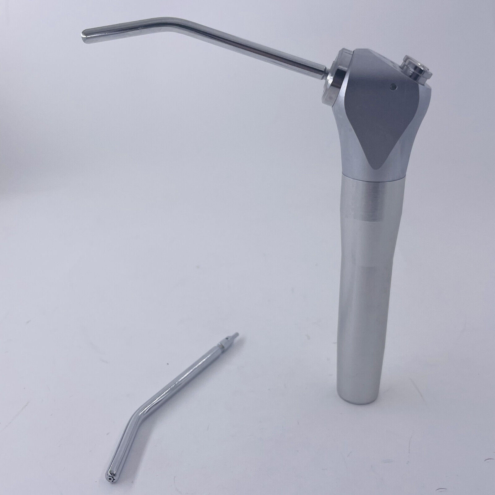 Dental 3 Way Air Water Syringe Triple Spray Handpiece with 2 Nozzles Tips Tubes