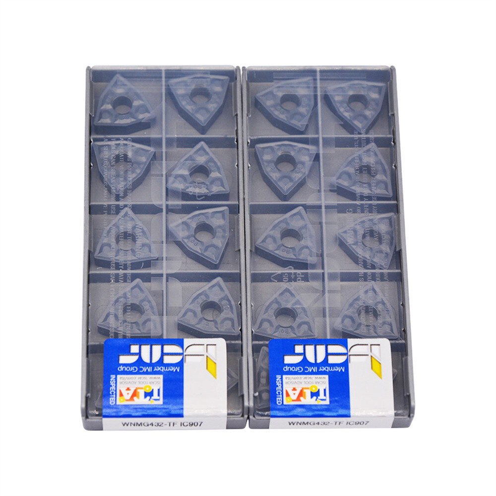 2pack ISCAR WNMG080408-TF WNMG432-TF IC907 New Carbide Inserts CNC blade