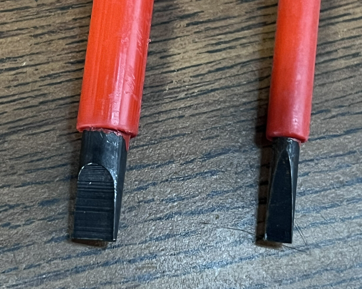 Insulated VDE Tool Screwdrivers PH/Slotted Set Made In Germany 4pc Set CK Tools