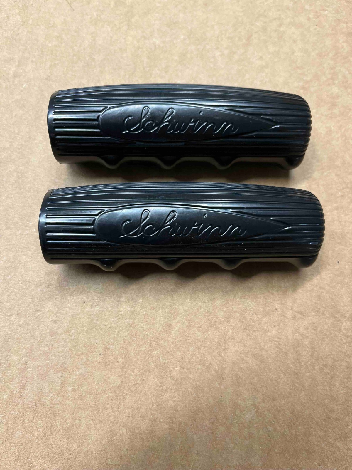 Schwinn Approved Black Phantom Autocycle Panther Starlet Bicycle Handlebar Grips