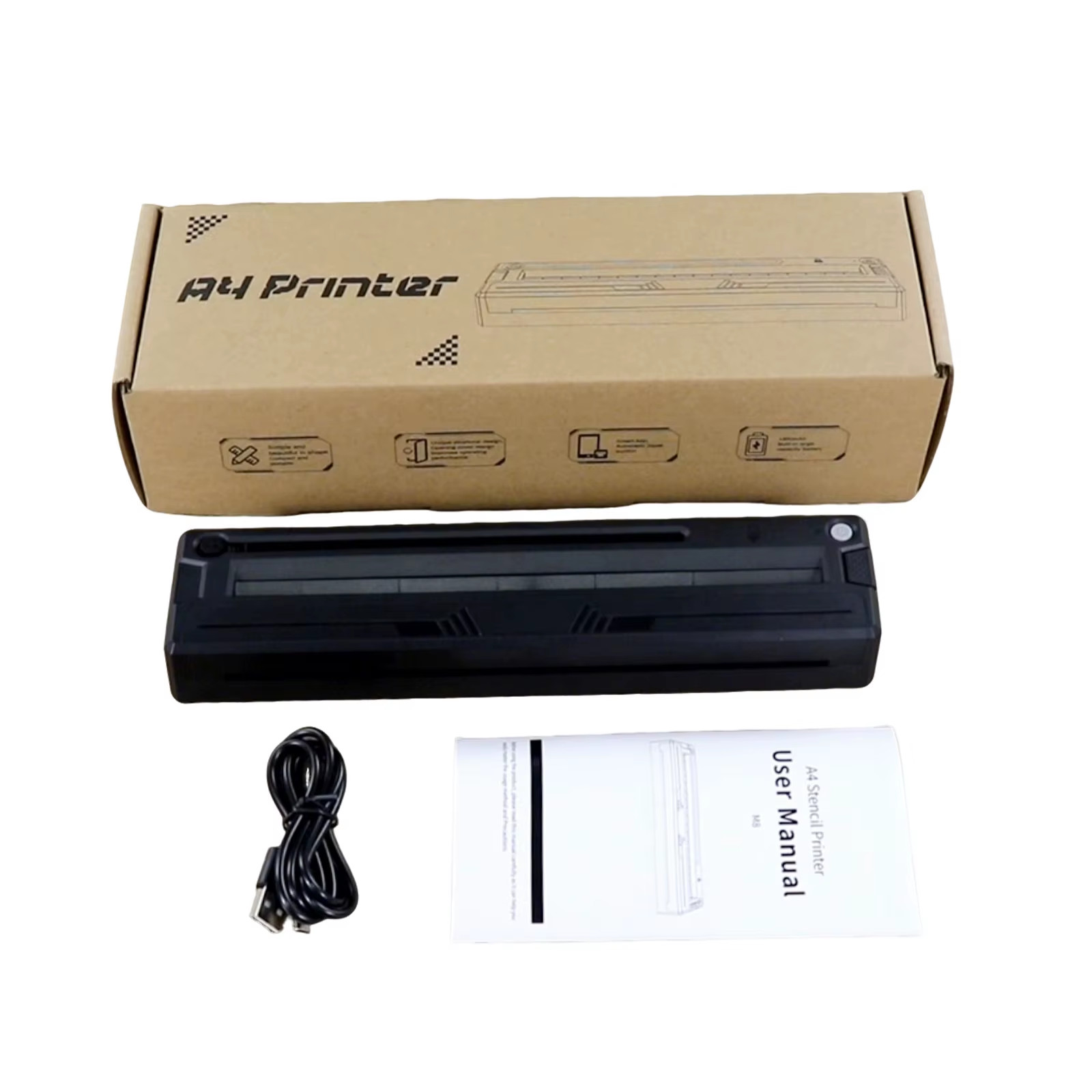  Tattoo Stencil Transfer Printer Machine A4 Portable Thermal Tattoo Maker Line