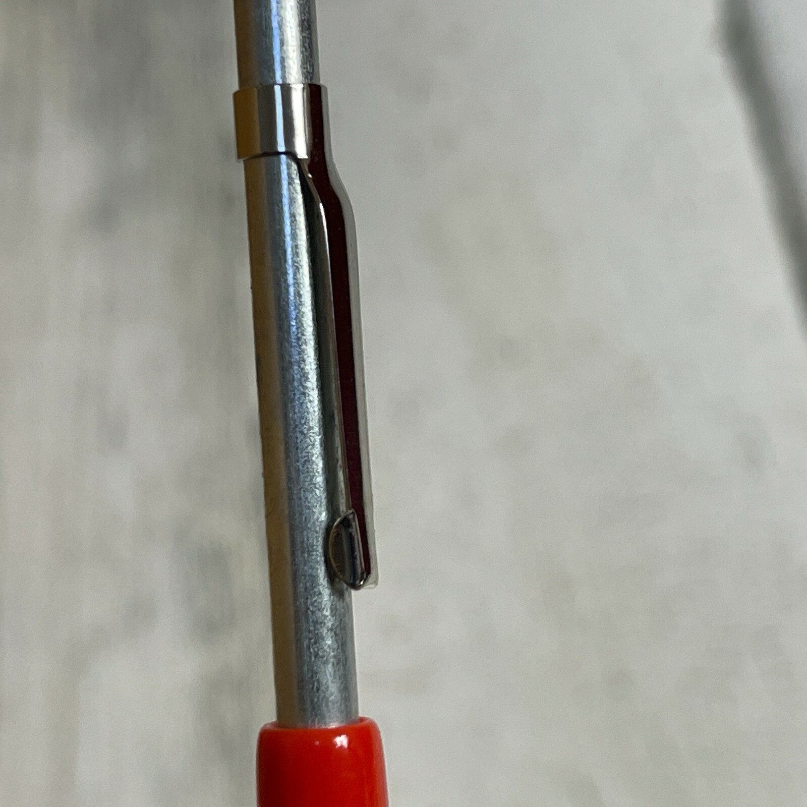 NOS Ullman Model E2 Round Inspection Mirror 1-1/4" x 8" Made in USA Stainless ..