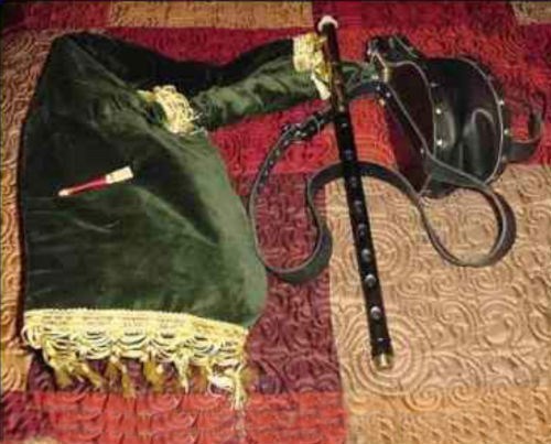 BRAND NEW IMPORTED Irish Uilleann Bagpipes Practice Set, COLUMBIA CP Made.
