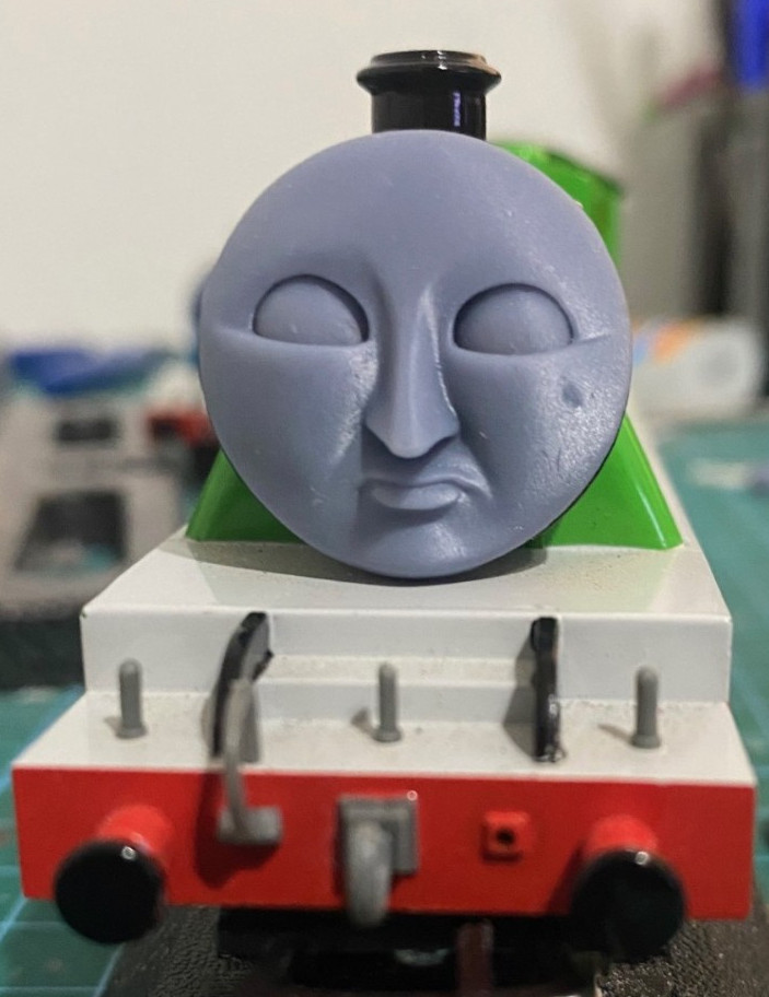 Custom HO/OO Bachmann Henry Magnetic Faces Set of 6