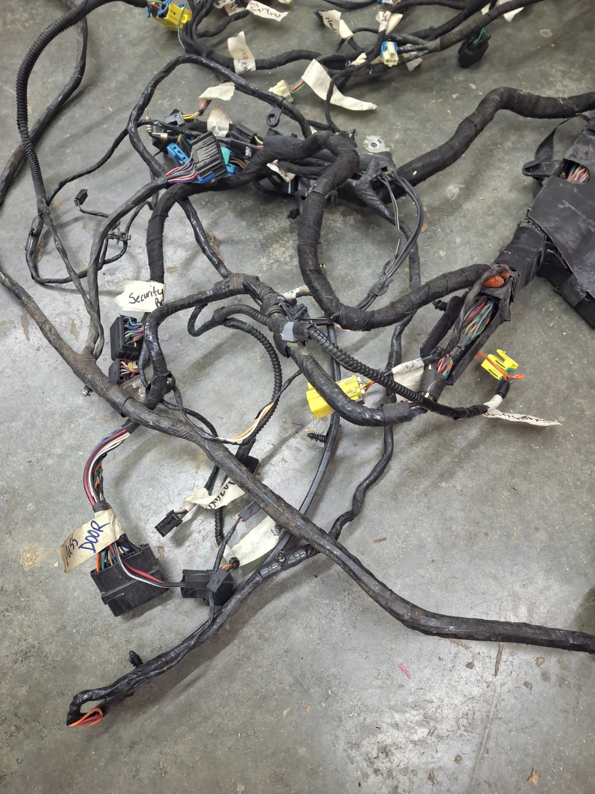 05-13 2005 Corvette C6 Complete Interior Master Wiring Harness 10388038