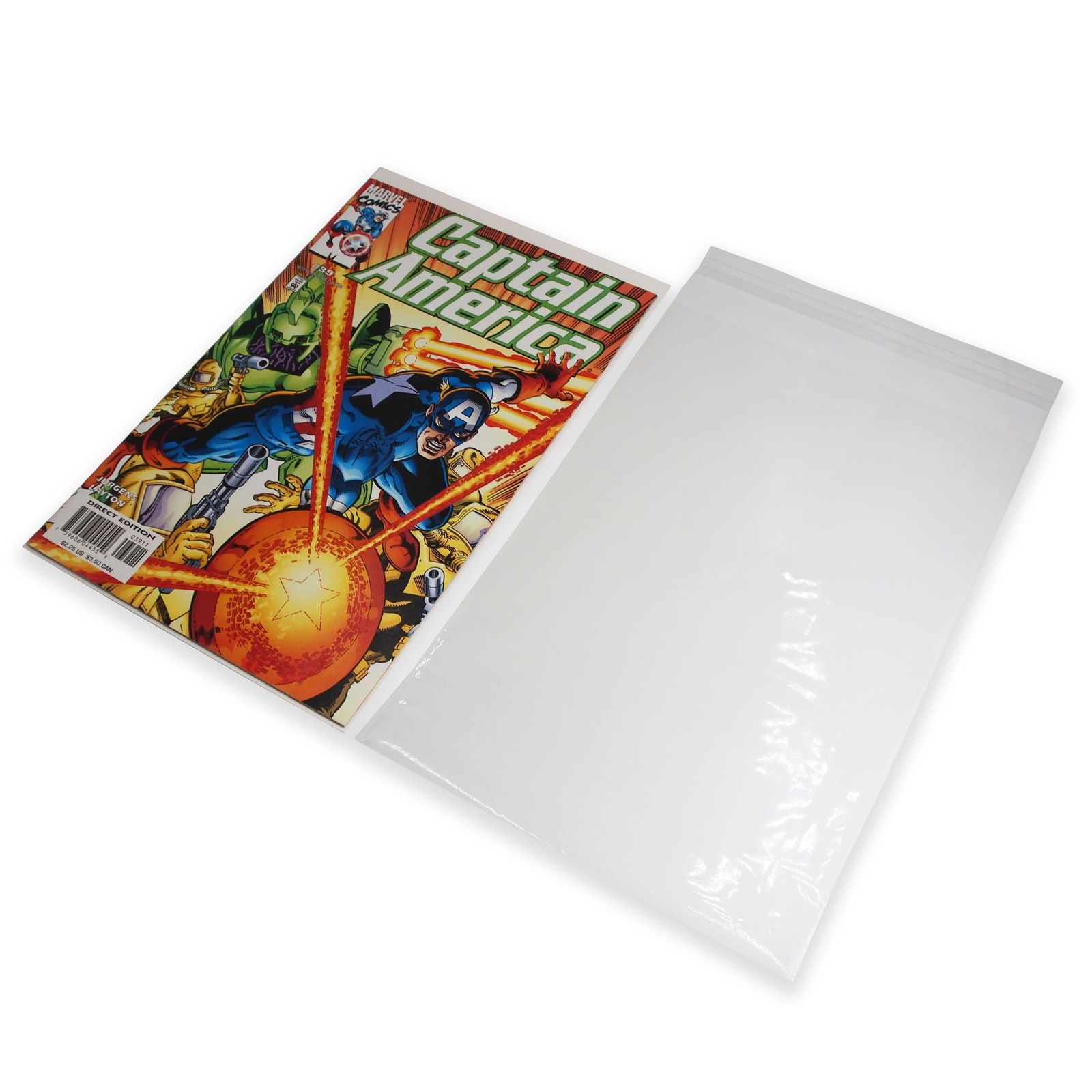 N'icePackaging - 200 Qty Protective Comic Book Sleeves - Super Clear OPP...