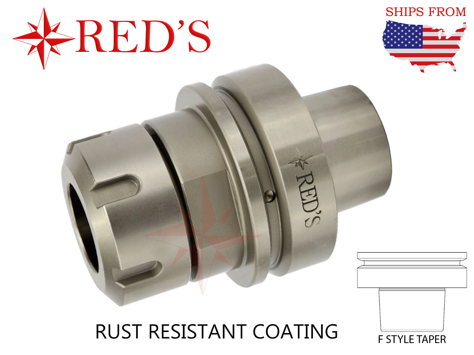 HSK63F-ER32-70 Collet Chuck Tool Holder G2.5 30k RPM CNC Router HSD HSK 63F